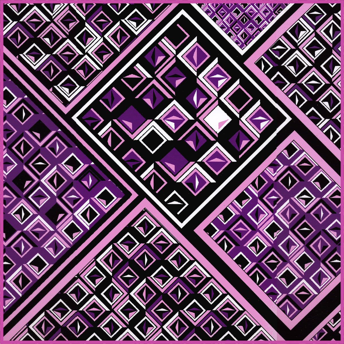 Wholesale Silk Scarf by Silk Scarf Manufacturer - Checks Toni