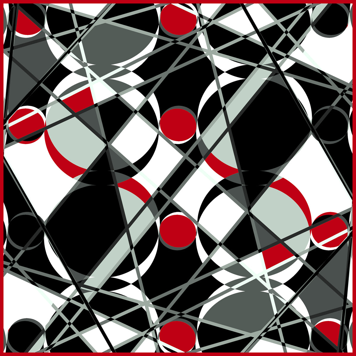 Wholesale Silk Scarf by Silk Scarf Manufacturer - Abstract Torino