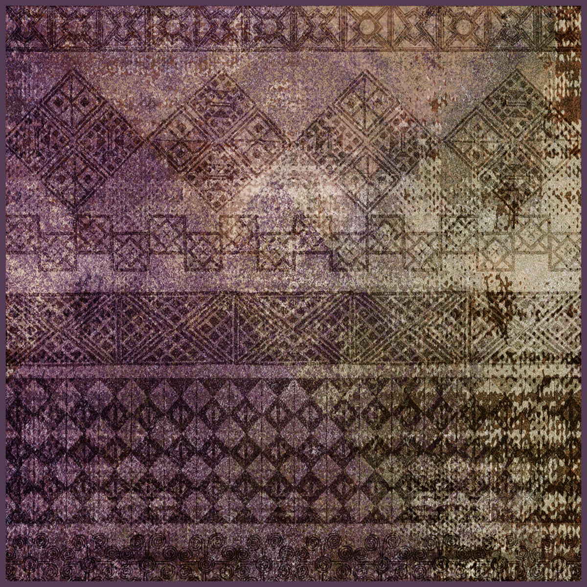 Wholesale Silk Scarf by Silk Scarf Manufacturer - Abstract Uneven