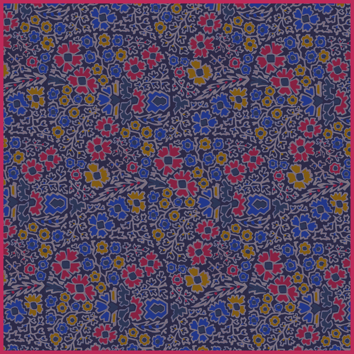 Wholesale Silk Scarf by Silk Scarf Manufacturer - Vintage Inspiration V-0088