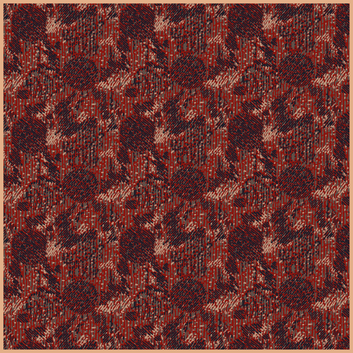 Wholesale Silk Scarf by Silk Scarf Manufacturer - Vintage Inspiration V-0089