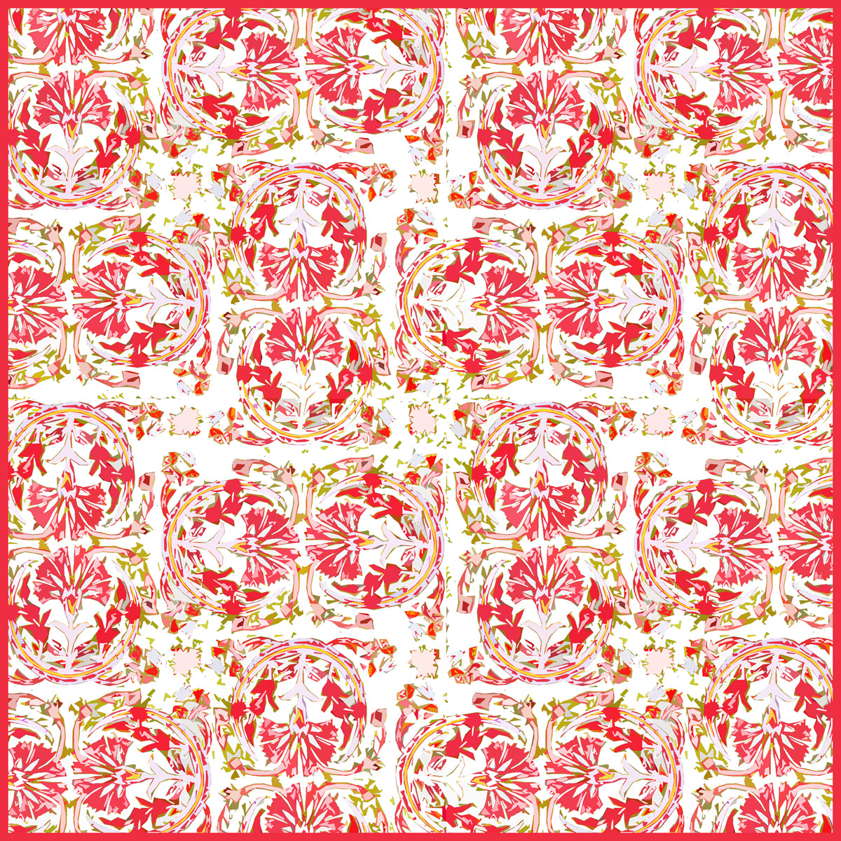 Wholesale Silk Scarf by Silk Scarf Manufacturer - Floral Welcome