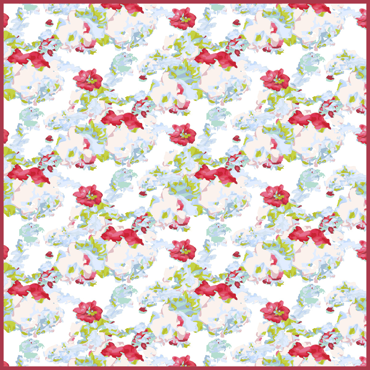 Wholesale Silk Scarf by Silk Scarf Manufacturer - Floral Whistle