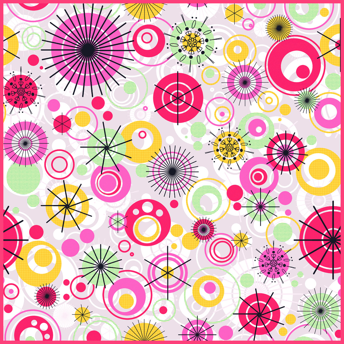 Wholesale Silk Scarf by Silk Scarf Manufacturer - Geometric Wow