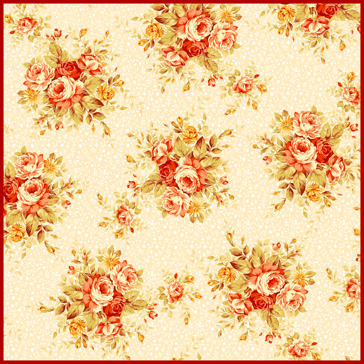 Wholesale Silk Scarf by Silk Scarf Manufacturer - Floral Wrentit