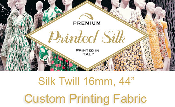 printed silk dress fabric Black Silk Crepe De Chine Floral