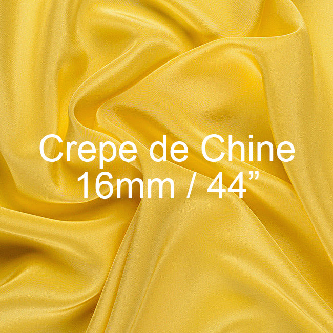 Silk Crepe de Chine (CDC) Fabric 16mm, 44"