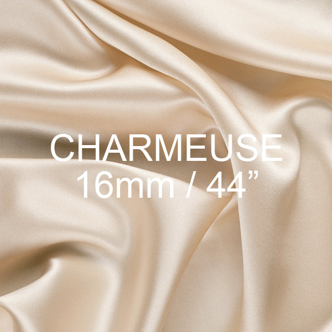 Silk Charmeuse Fabric 16mm, 44"