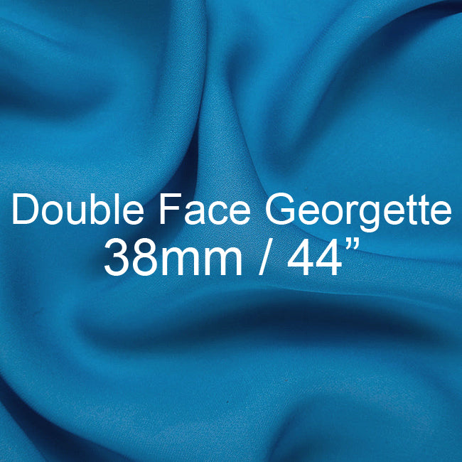 Silk Double Face Georgette Fabric 38mm, 44"