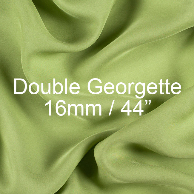 Silk Double Georgette Fabric 16mm, 44"