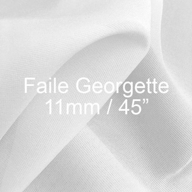 Silk Faile Georgette Fabric 11mm, 45"