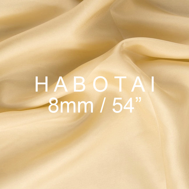 Silk Habotai Fabric 8mm, 54"