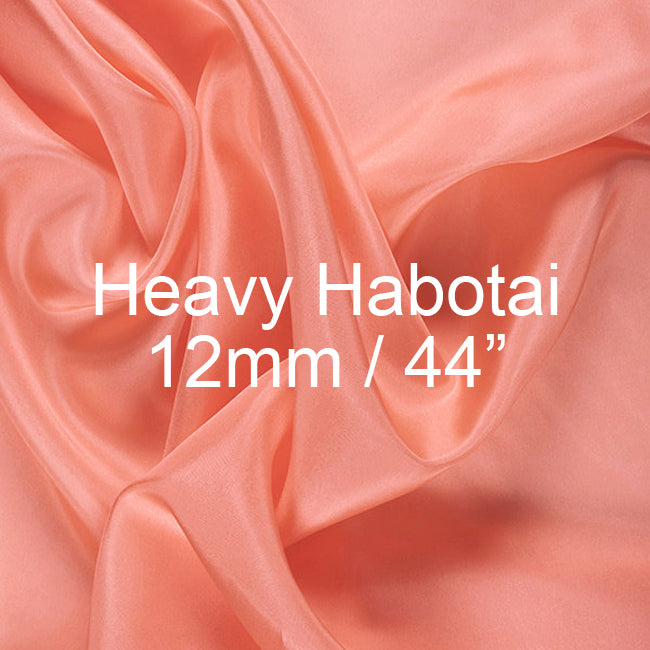 Silk Heavy Habotai Fabric 12mm, 44"