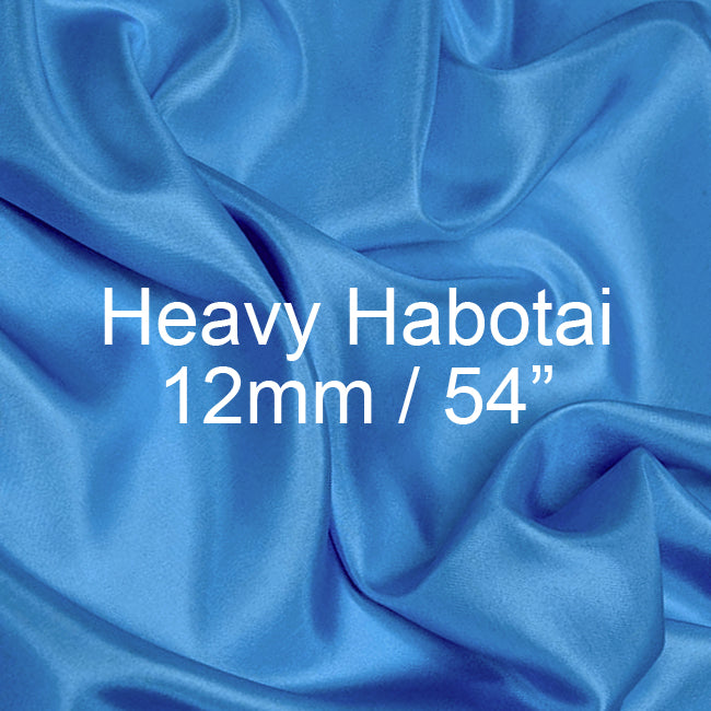 Silk Heavy Habotai Fabric 12mm, 54"