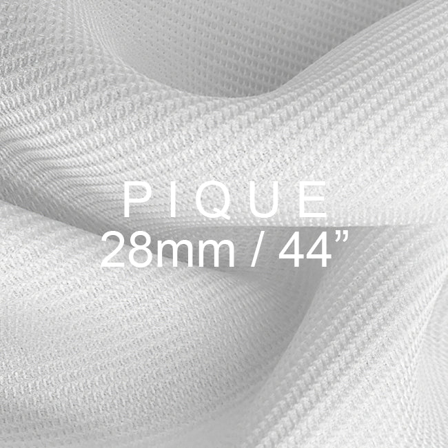 Silk Pique Fabric 28mm, 44"