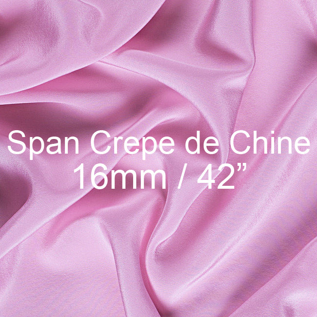 Silk Span Crepe de Chine (CDC) Fabric 16mm, 42"
